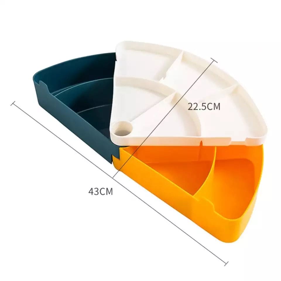 2 Layer Candy Box, Nut Case Snack Storage Box, Dessert Fruit Plate Tray 2 Layer Candy Box, Nut Case Snack Storage Box, Dessert Fruit Plate Tray